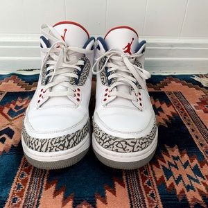 Jordan 3 retro True Blue Color Way